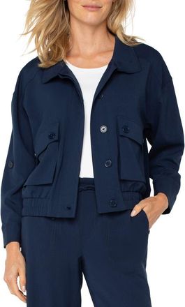 Liverpool L.A. Utility Jacket in Dark Navy at Nordstrom Rack, Size X-Small
