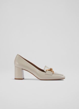 L.k. Bennett Womens Samantha Closed Courts, White Patent Leather - Size UK 6