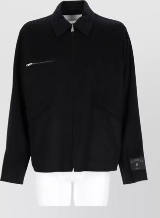 Maison Margiela wool single-breasted coat