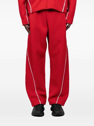 adidas x Arte Antwerp embossed-trim track pants - Rosso