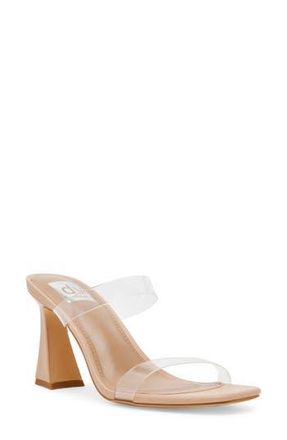 Dolce Vita Yorke Block Heel Sandal (Women in Clear at Nordstrom Rack, Size 11