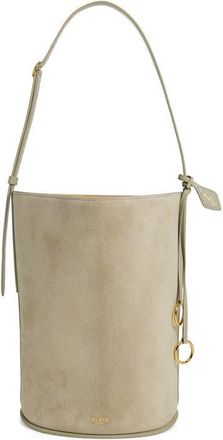 Alaia Small Bucket Bag in Beige Grise at Nordstrom