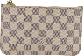 Louis Vuitton Pre-owned Mini Bags, female, White, Size: ONE SIZE Pre-owned Neverfull Pochette