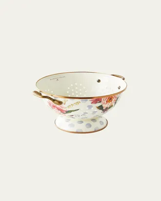 MacKenzie-Childs Wildflowers Enamel Large Colander