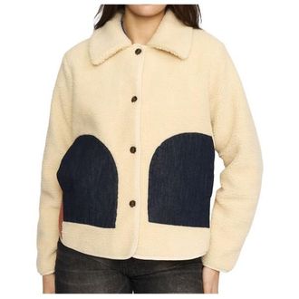 Selfhood Teddy Block Jacket Freizeitjacke f&uuml;r Damen | beige