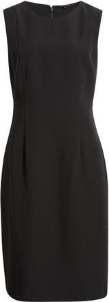 Kobi Halperin Meridian Sleeveless Sheath Dress in Black/black at Nordstrom, Size 12