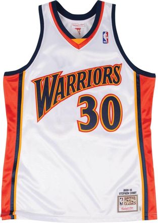 Mitchell & Ness NBA x Golden State Warriors 2009-10 Jerseys Stephen Curry 30 AJY4CP19133-GSWWHIT09SCU