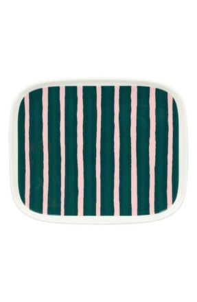 Marimekko Oiva Piccolo Plate in Green at Nordstrom, Size One Size Oz
