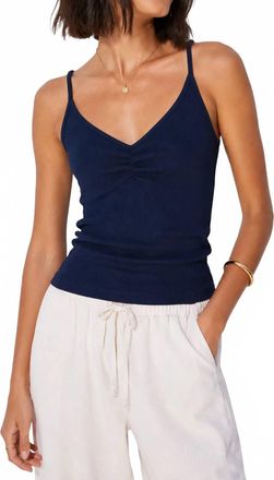 bobi Shirred Front Cami In Galaxy