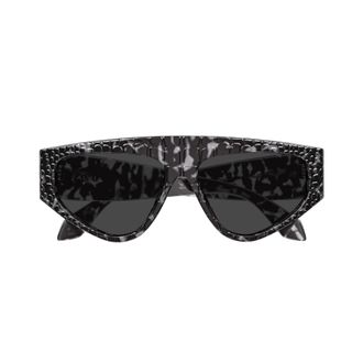 Alaia Bold Oversized Cat-Eye Sunglasses