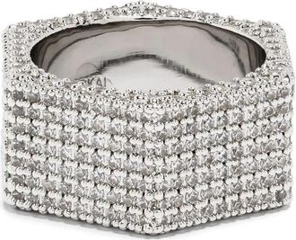 Darkai Bolt Pav&eacute; Ring