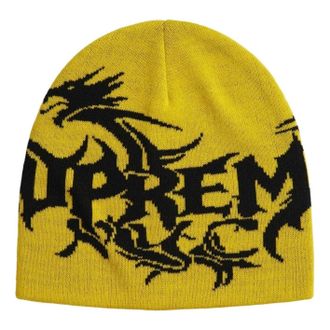 SUPREME FW26 Dragon Beanie Yellow SUP-FW26-2017-YEL