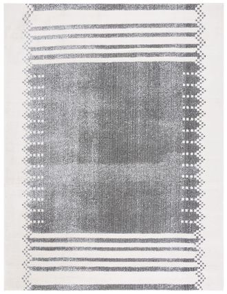 Safavieh Alfombra poli&eacute;ster avorio/nero 235 x 305 cm