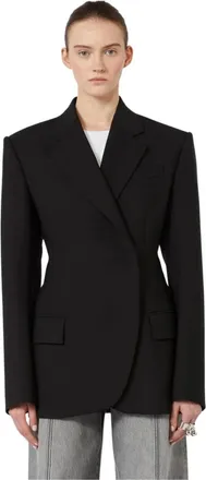 Sportmax Jassen, Dames, Zwart, M, Blazers