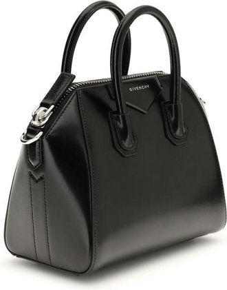 Givenchy Womens Top Handle Bag Black Calf Leather Bos