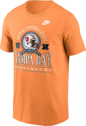 Nike Tampa Bay Buccaneers Rewind Essential Nike Mens NFL T-Shirt in Orange | N19983T9YV-R8L