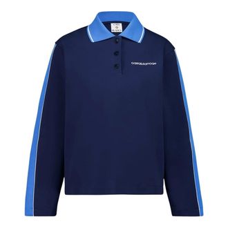 Casablanca Sweatshirts - Heren - Sweatshirts - Blauw - XS - Hoodies & sweatvesten