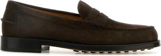 Tod's Mocassino Cuoio+Iniez 48L Testa Moro