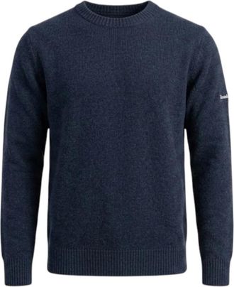 Calvin Klein Round-neck Truien - Heren - Ronde hals truien - Blauw - XL - Wol - Truien & Vesten