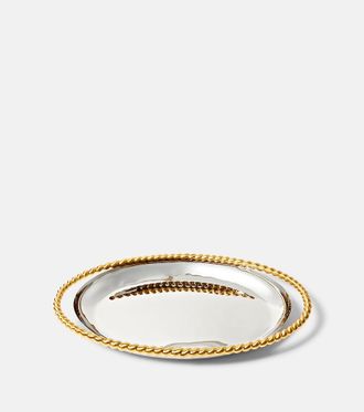 L'OBJET x Jessica McCormack - Vassoio grande in acciaio inox