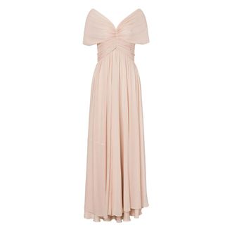 Alberta Ferretti Silk Long Dress
