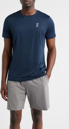 On Core-T Running T-Shirt in Navy at Nordstrom, Size Xx-Large
