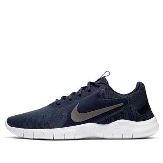 Nike Flex Experience Run 9 Obsidian Metallic Cool Grey Black Dark blue CD0225-401