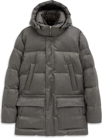 Bugatti 878413-81043 Down Jacket - Heren - Gewatteerde jassen - Grijs - 4XL - Leer - Jassen