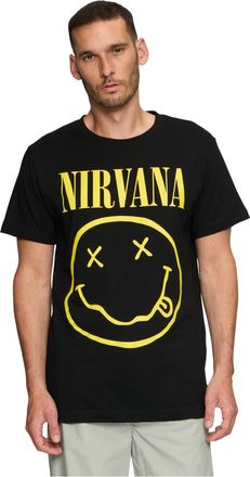 Merchcode Merchcode Mens Mc857-nirvana Lithium Tee T-Shirt, Black, 5XL