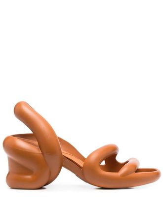 Camper Kobarah 90mm sandals - Brown