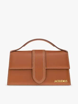 Jacquemus Light brown Leather Le Grand Bambino Womens Handbag