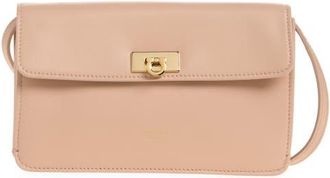 Ferragamo Harley Leather Shoulder Bag in Dusty Pink Dusty Pink at Nordstrom