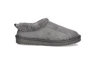 O'Neill Hausschuh ONEILL TAMMY WOMEN SLIP-ON, Damen, Gr. 36, monument, Synthetik, Schuhe Hausschuh, Homeslippers, Pantoffel, Clog mit Fell