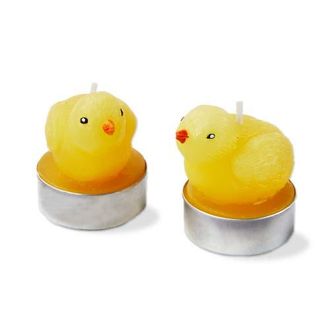 Tag Easter Bright Yellow Baby Chicken Tealight Candle Set of 2 at Nordstrom