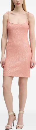 HUGO BOSS Abito corto con paillettes - Rosa