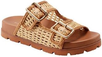 Marc Fisher Mylan Two-Strap Sandal in Natural at Nordstrom, Size 6.5