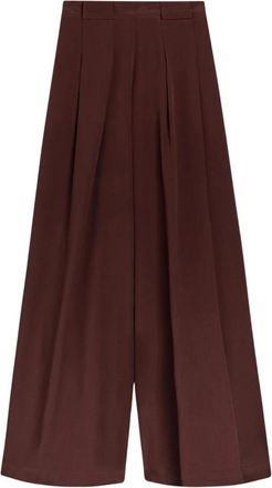 Momoni Pantalones Anchos Aspen - Trousers - Mujer - Marr&oacute;n - S