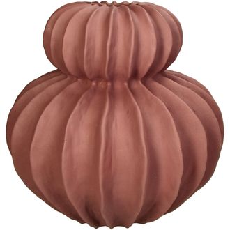 Schubiger M&ouml;bel Vase Polyresin, Mauve H: 30 cm