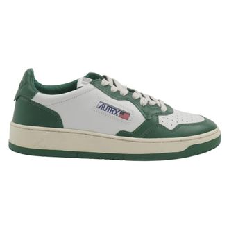 Autry Medalist Low Sneakers - Heren - Sneakers - Groen - 40 EU - Katoen - Schoenen