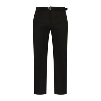 Alexander McQueen Hombre, Pantalones, Negro, Talla: M