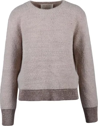 Kaos Kaos, Dames, Truien, Roze, Maat: M Viscose