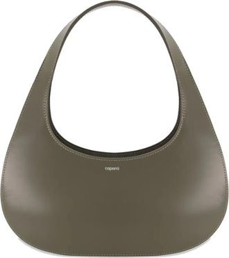 Coperni Swipe leren schoudertas - Grijs