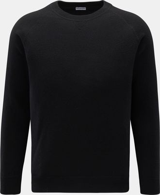 Braun Hamburg Men - Cashmere crew neck jumper black