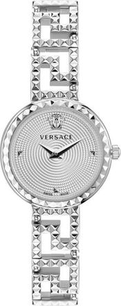 Versace Greca Goddess Bracelet Watch, 28mm in Stainless Steel at Nordstrom