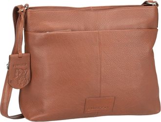 Burkely Leather Shoulder Bag Soft Skylar Crossbody Bag Chestnut Brown