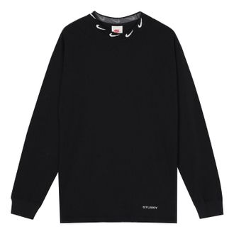 Nike x Stussy NRG BR Long-Sleeve Knit Top Black CT4314-010