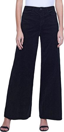 L'agence Maghra High-Rise Noir Wide Leg Jean