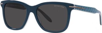 Michael Kors Mens MK2178-392487 MK2178 54 392487 Telluride Sunglasses - Blue - One Size