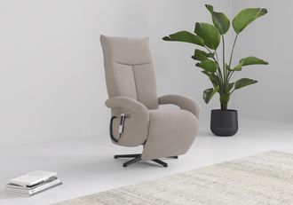 Sit&more TV-Sessel »Zoe, inkl. Kopfteilverstellung & 360° Drehfunktion« wahlweise mit 2 Motoren, Akku & Aufstehhilfe