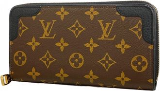 Louis Vuitton Brown Noir Long Wallet (Bi-Fold) (Pre-Owned)